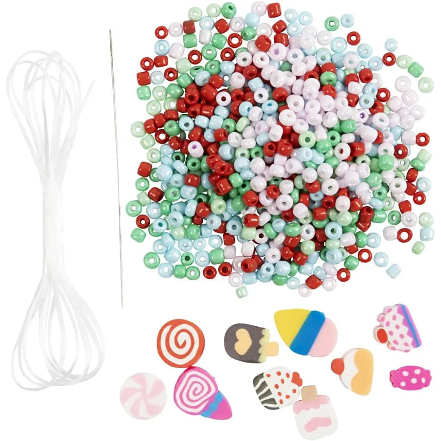 Mini Craft Kit Jewellery Elastic Bracelet & Earring