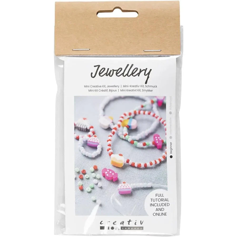 Mini Craft Kit Jewellery Elastic Bracelet & Earring
