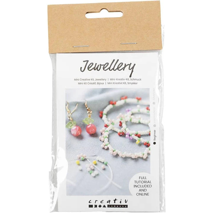 Mini Craft Kit Jewellery Elastic Bracelet and Earring