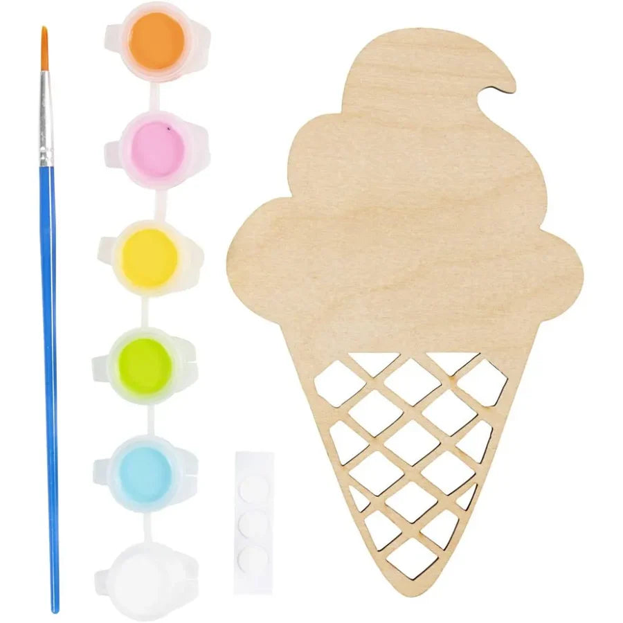 Mini Craft Kit Painting Ice Cream