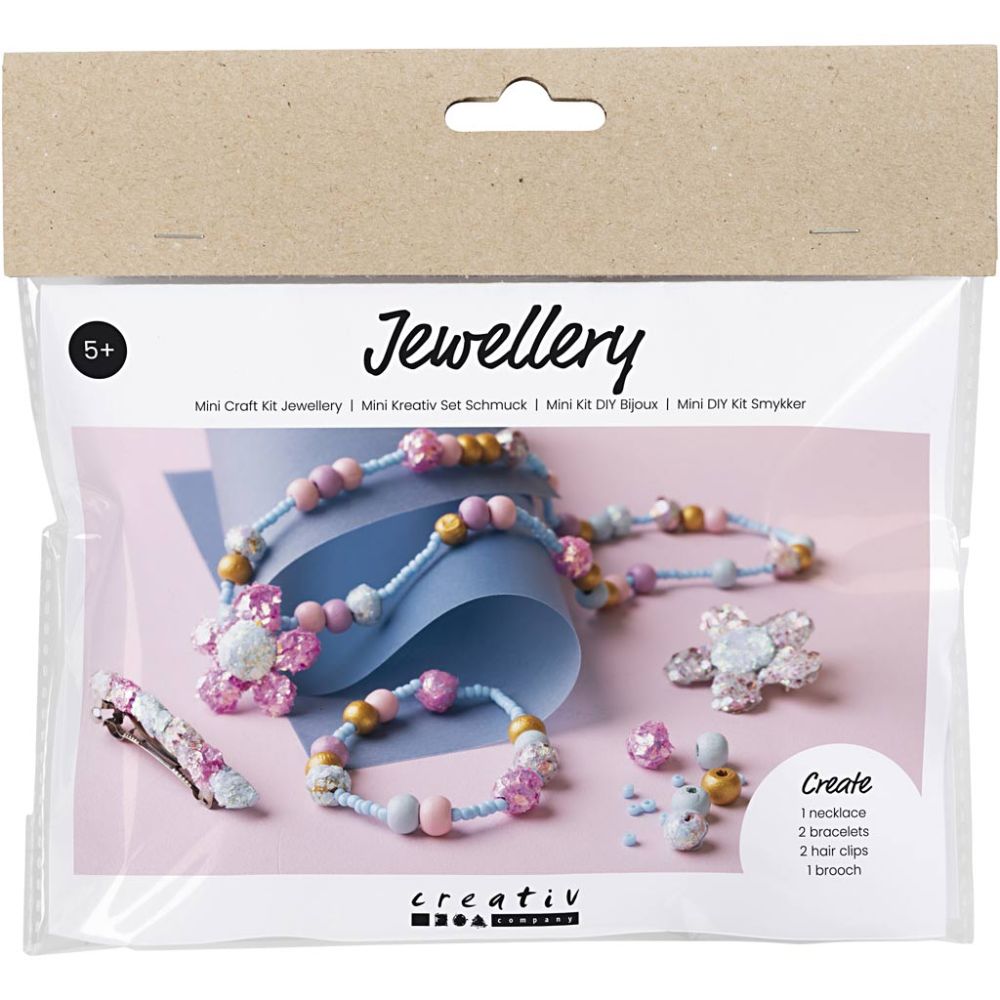 Mini Craft Kit Jewellery Pink