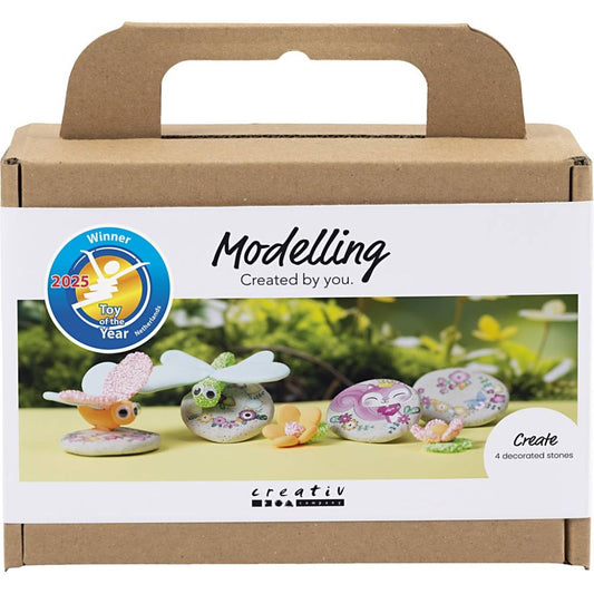 Mini Craft Kit Modelling Stone with Insect