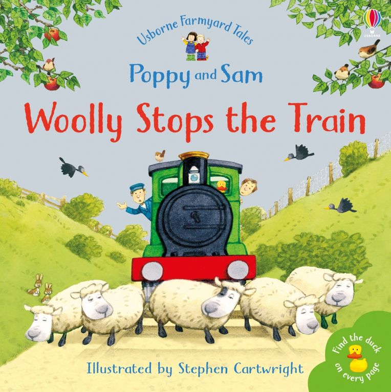 Usborne Farmyard Tales Woolly Stops the Train