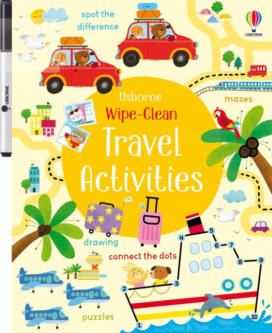 Usborne Wipe Clean Travel Activities