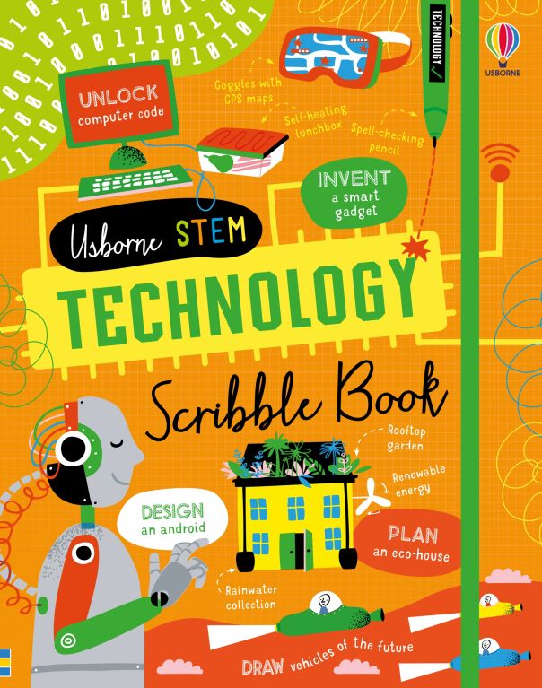 Usborne Technology Scribble Book