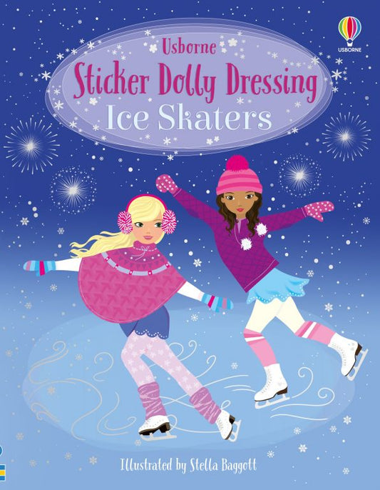 Sticker Dolly Dressing - Ice Skaters