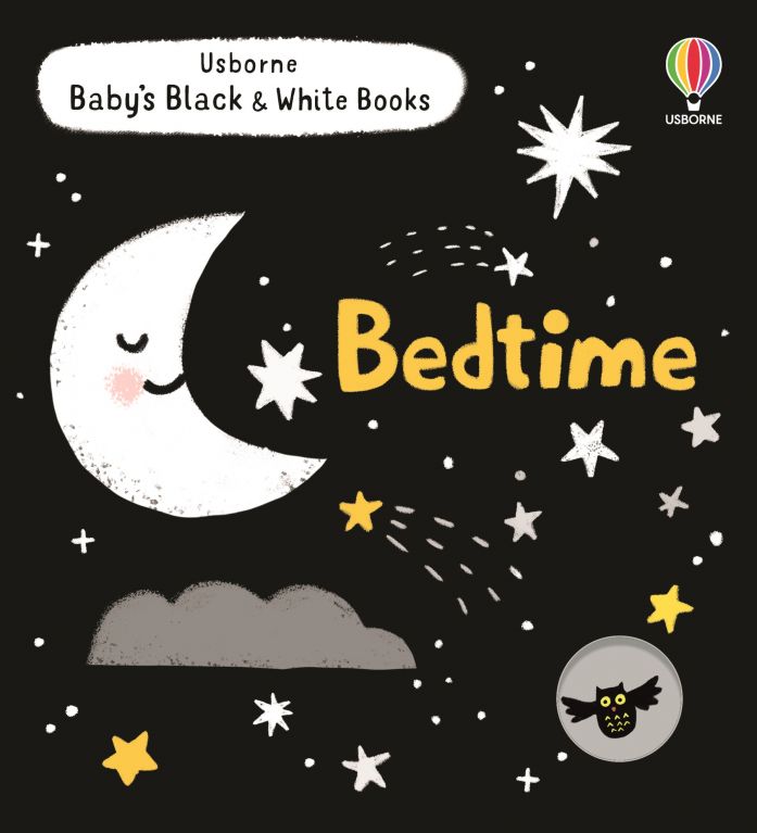 Usborne Baby's Black and White Books - Bedtime