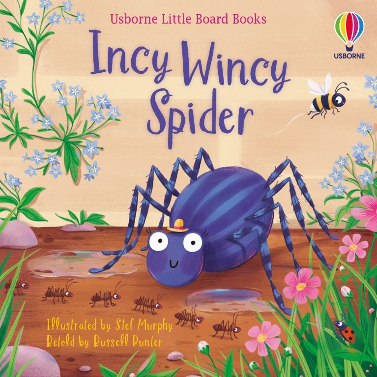 Incy Wincy Spider - Usborne Little Board Book