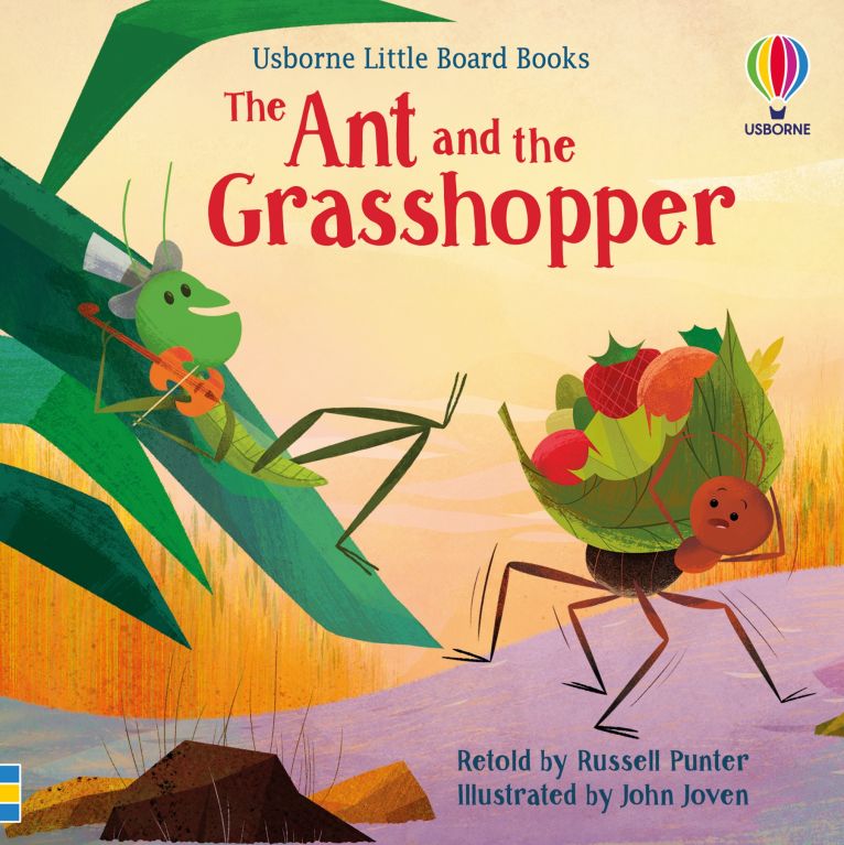 The Ant and the Grasshopper - Usborne Little Board Book