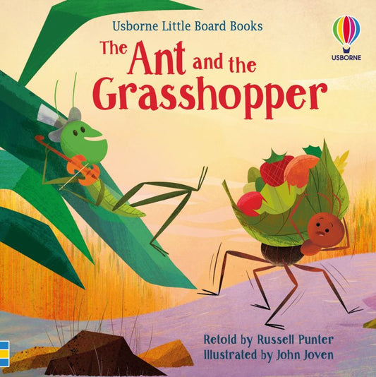The Ant and the Grasshopper - Usborne Little Board Book