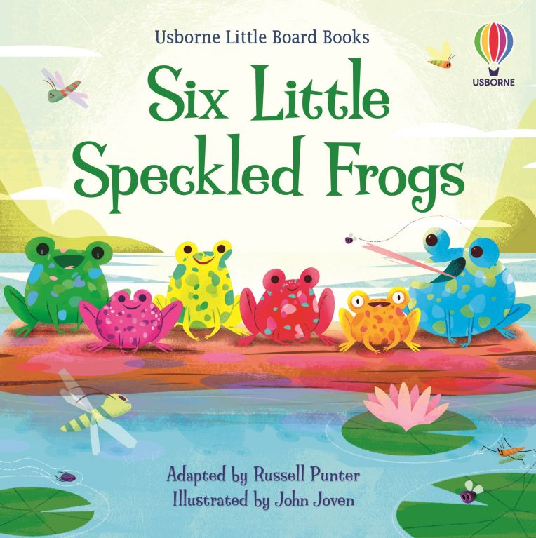 Six Little Speckled Frogs - Usborne Little Board Book