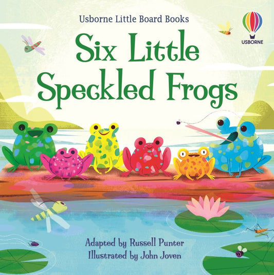 Six Little Speckled Frogs - Usborne Little Board Book