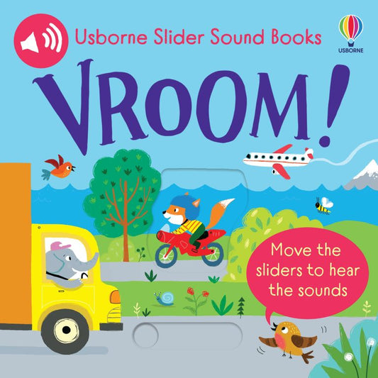 Slider Sound Books - VROOM!