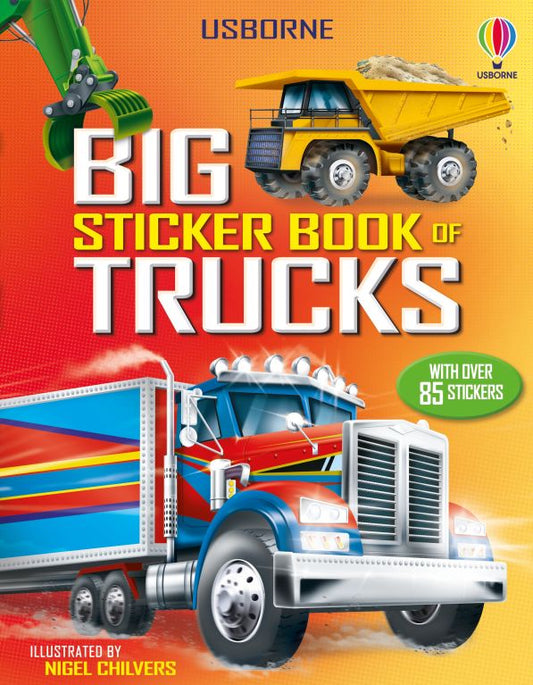 Usborne Big Sticker Book Trucks