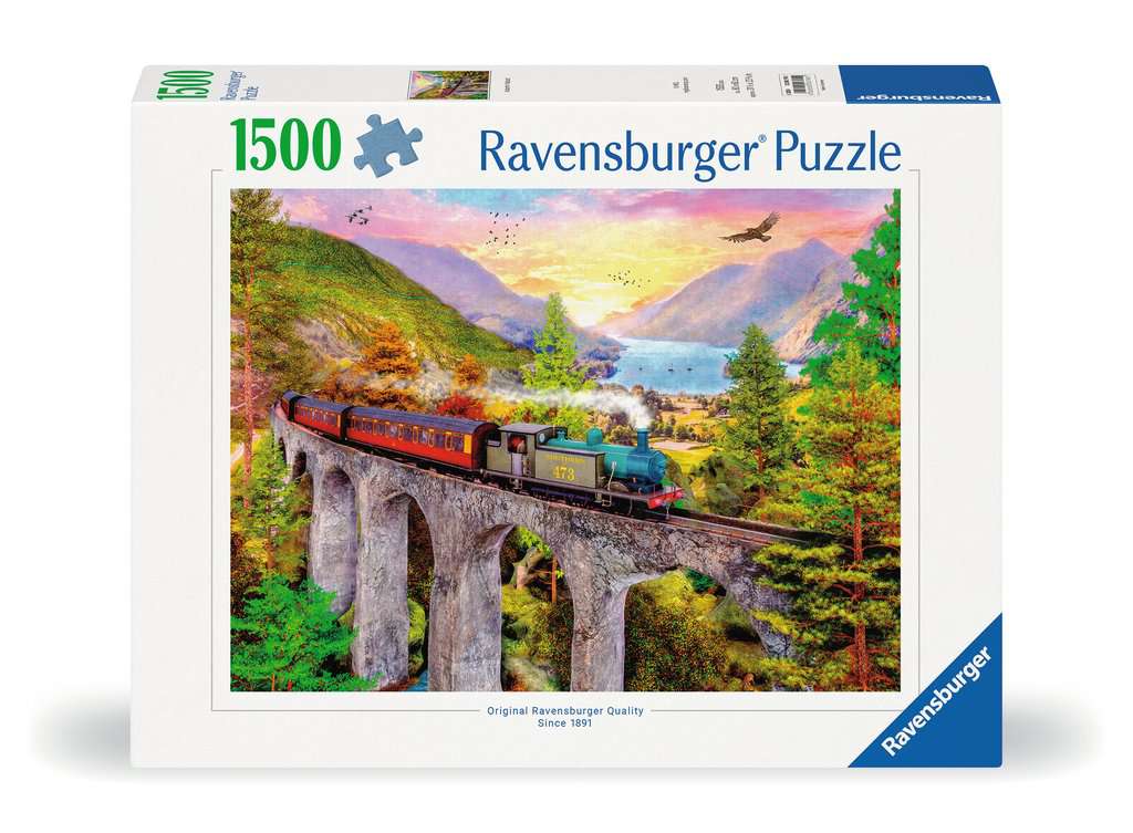 Autumn Viaduct 1500pc Ravensburger Jigsaw