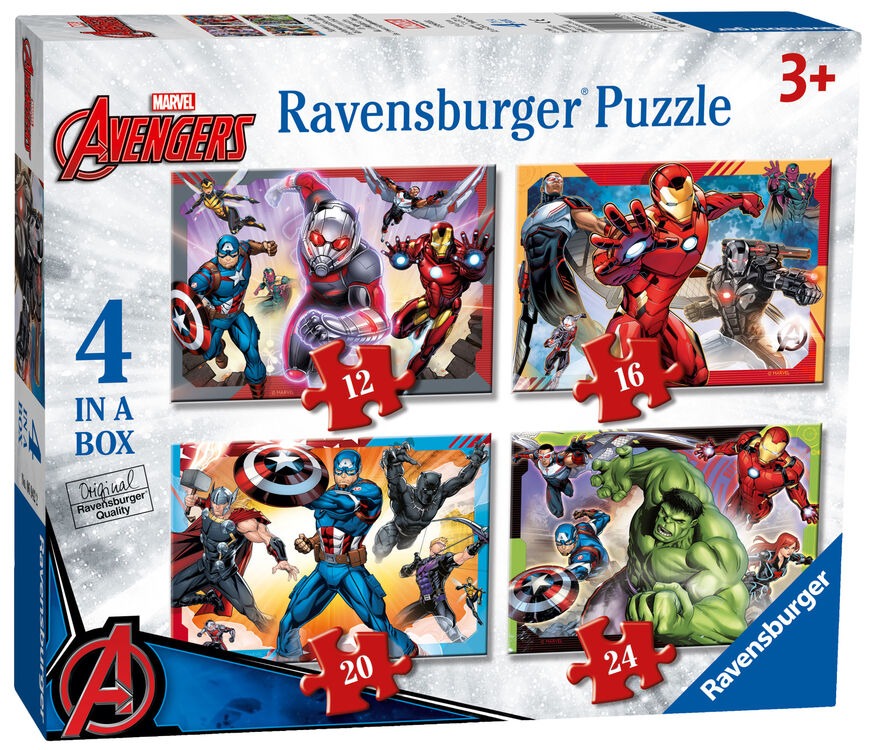 Avengers - 4 in a Box - Ravensburger - 6942