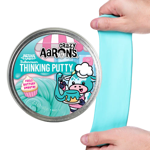 Crazy Aaron's Thinking Putty 3.5" Better Butter Buttercream