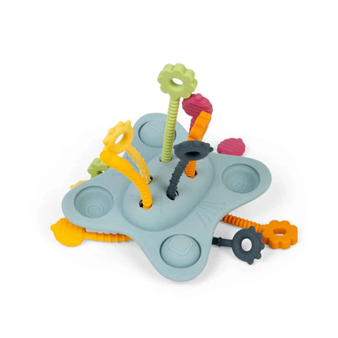 Big Jigs Push, Pull & Pop Silicone Baby Toy