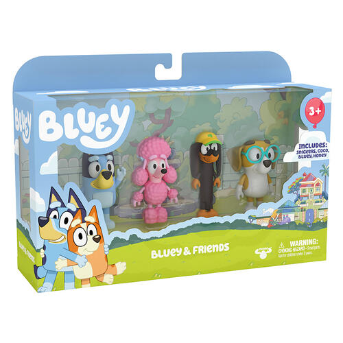 Bluey S3 Fíor 4 pk