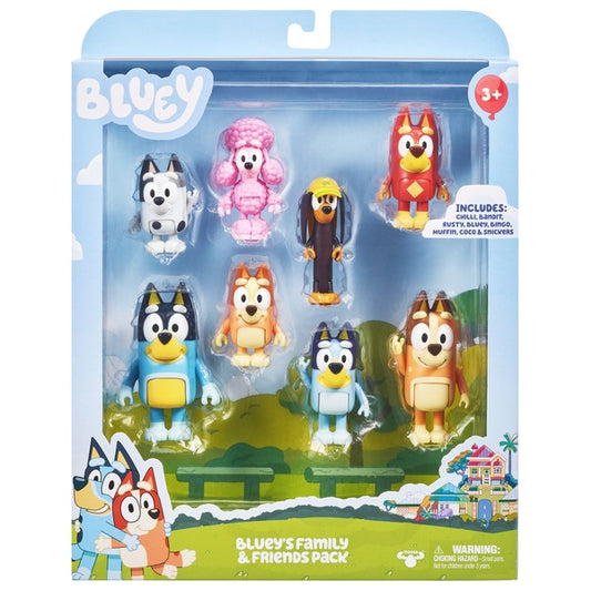 Bluey 8 Figure Pack