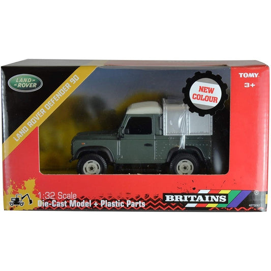 Britains Land Rover Defender Green 1:32 Scale