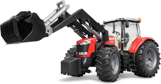 Bruder Massey Ferguson 7624 Tractor with Front Loader 1:16 Scale