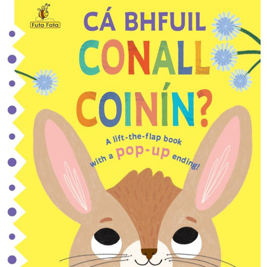 Cá bhfuil Conall Coinín? - Irish Board Book