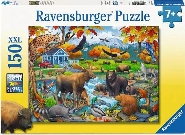 Wildlife Gathering - 150pc - Ravensburger Jigsaw