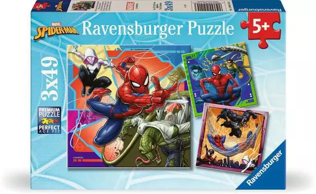 Spider-Man - 3 x 49 piece - Ravensburger