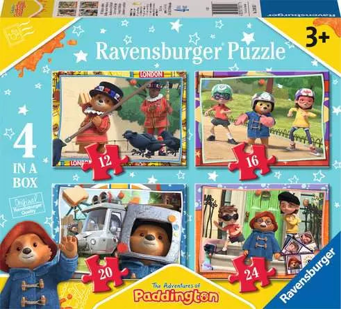 Paddington Bear - 4 in a Box - Ravensburger