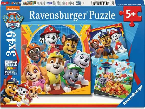 Paw Patrol - 3x49pc - Ravensburger 5048