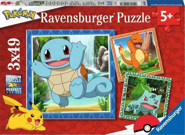 Pokemon 3x49pc