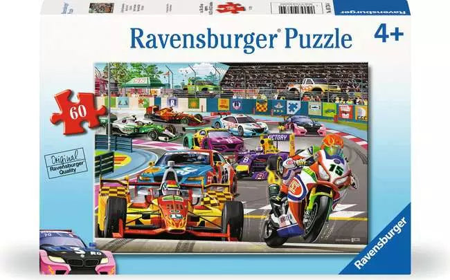 Racetrack Rally 60pc Ravensburger Jigsaw