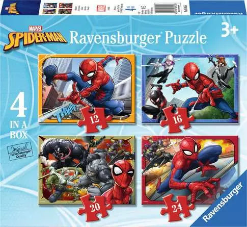 Spider-Man - 4 in a Box - Ravensburger