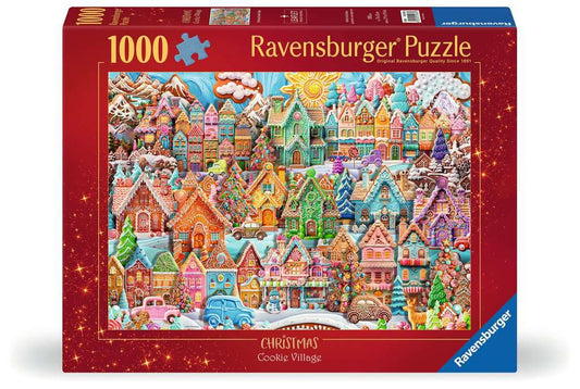 Sráidbhaile Fianán na Nollag Jigsaw 1000pc Ravensburger