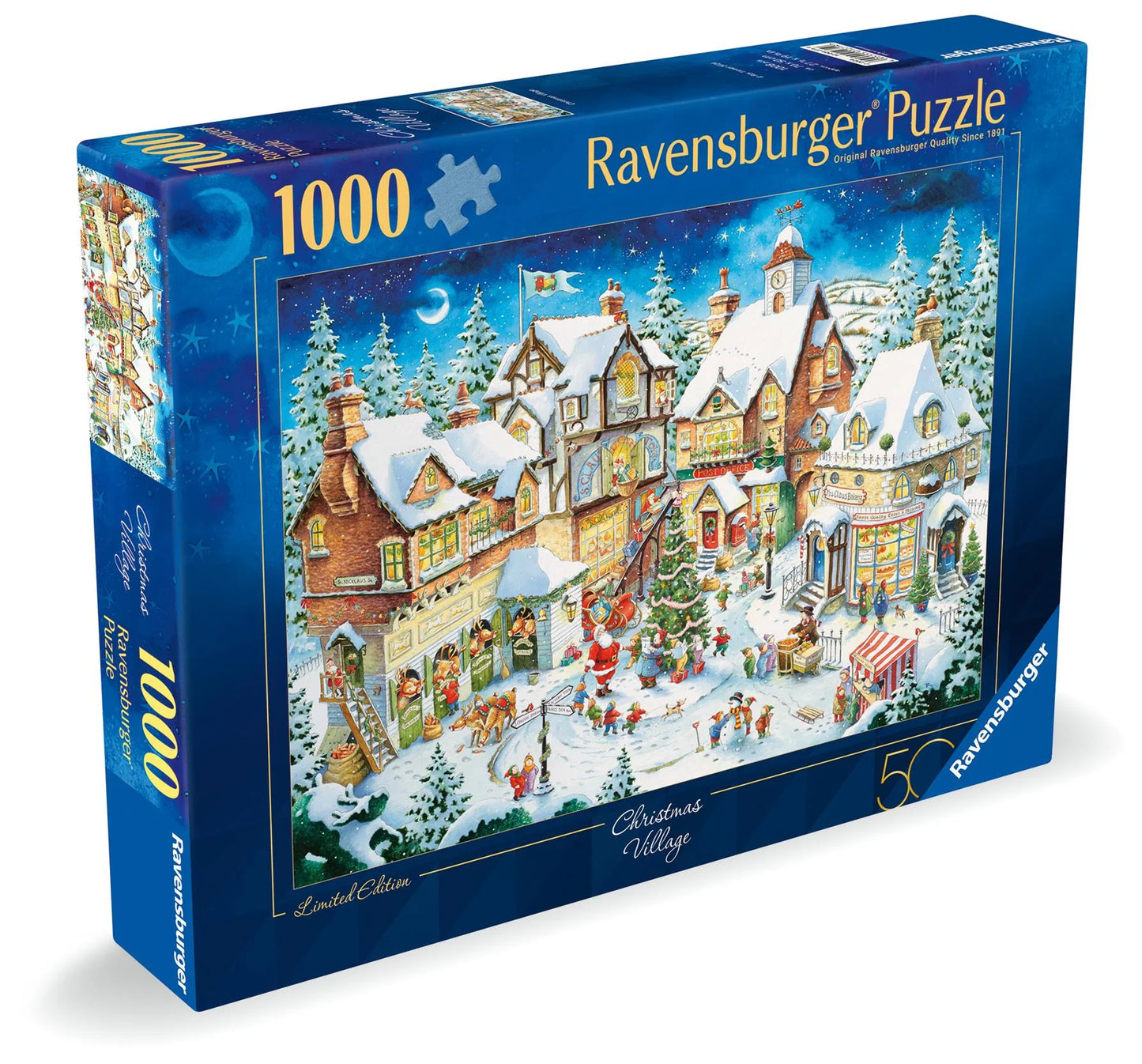 Christmas Village 50th Anniversary Limited Edition No. 28 1000pc Ravensburger Jigsaw