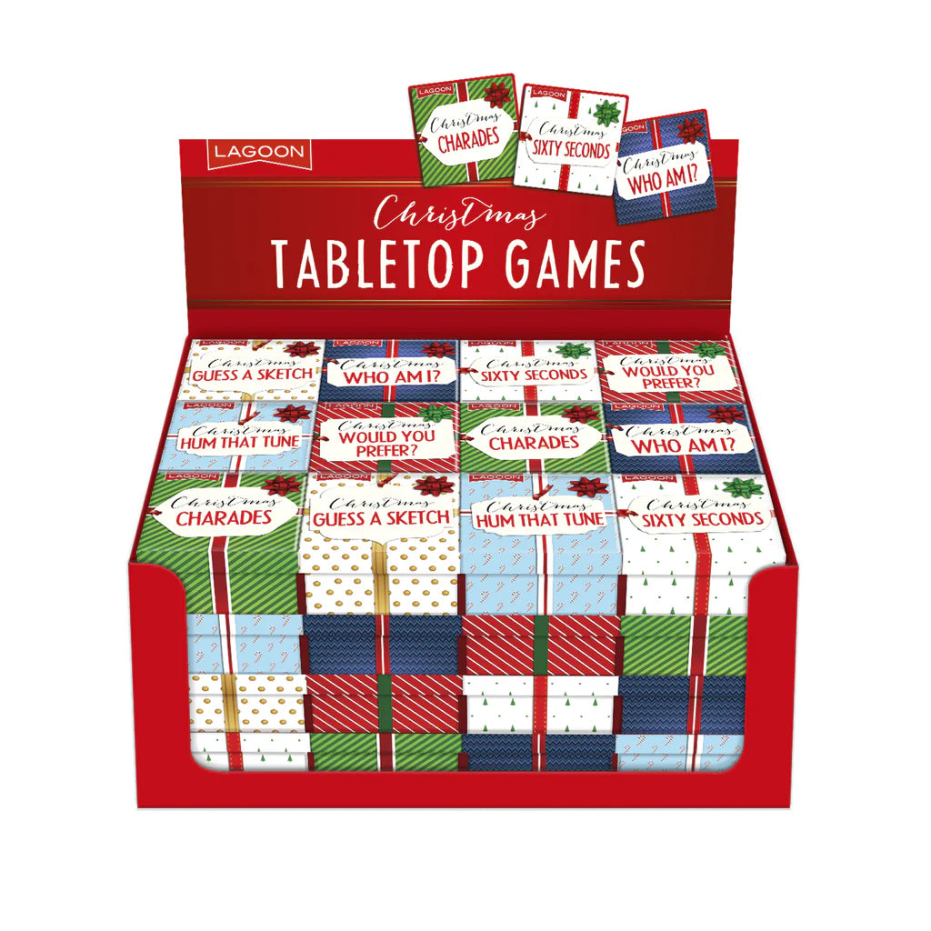 Christmas Tabletop Games Assorted