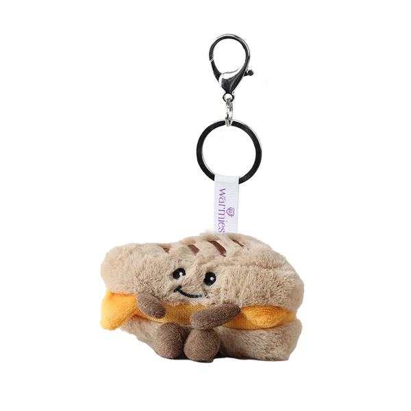 Warmies Grilled Cheese Bag Charm