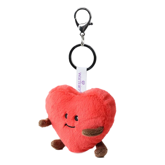 Warmies Heart Bag Charm