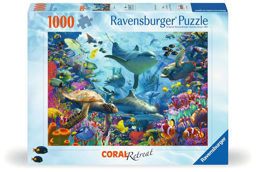 Coral Reef Retreat Jigsaw 1000pc Ravensburger