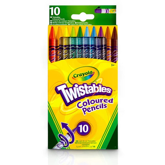 Crayola Twistables Colouring Pencils 10pk