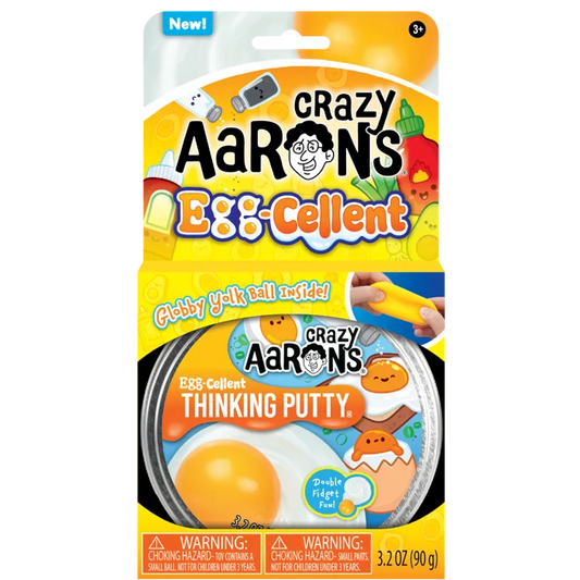 Crazy Aaron's Thinking Putty 3.5" Egg-Cellent