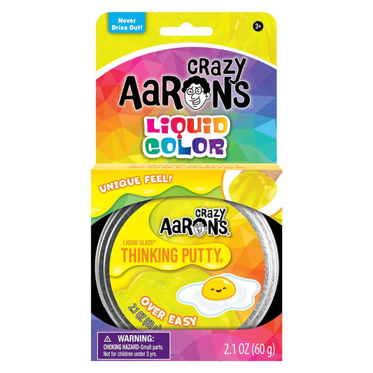 Crazy Aaron's Thinking Putty 3.5" Liquid Colour Over Easy