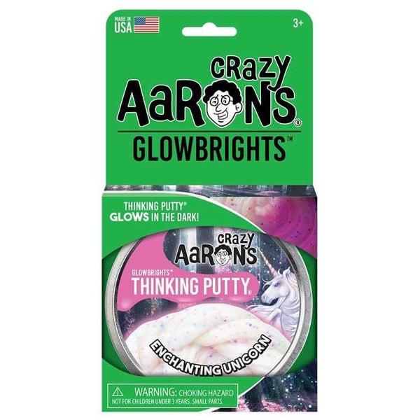 Crazy Aaron's Putty Glowbrights Enchanting Unicorn