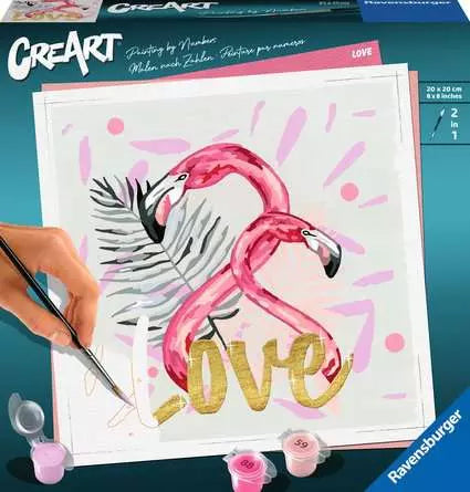 CreArt Paint By Numbers - Love
