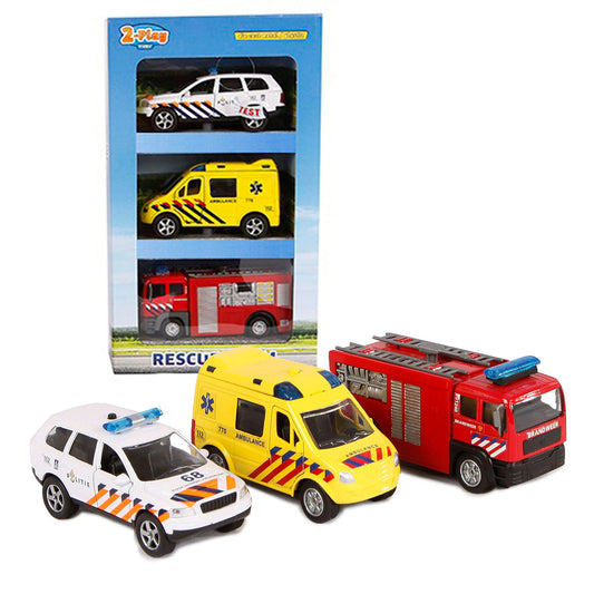 Die Cast Metal Emergency Gift Set with Light & Sound