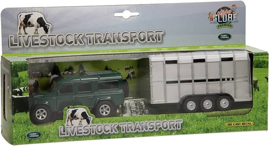 Die Cast Pull Back Land Rover Defender w/ca