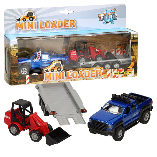 Die Cast SUV with Trailer and Mini Loader 1:32 Scale