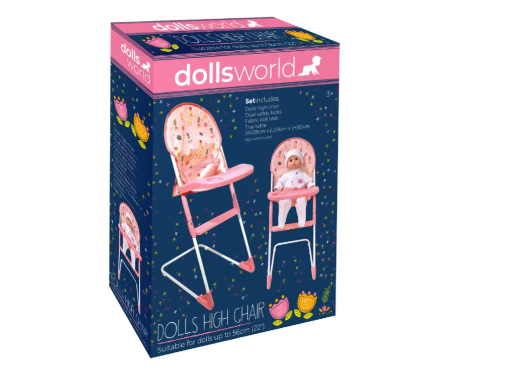 Dolls World Atlantic High Chair