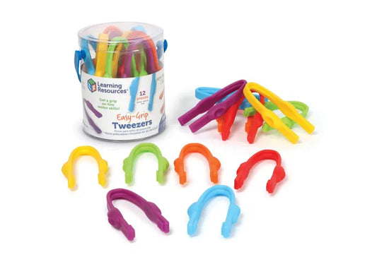 Learning Resources Easy Grip Tweezers 12pk